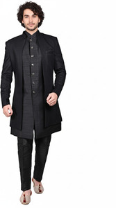 Diamond Style Solid Sherwani