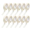 12 Rolls Masking Tape 0.6in x 15yd, White for Painting Crafts and Labels