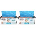 Diaper Genie Easy Roll Refill, 18 Bags Per Refill, Holds Up to 846 Newborn Diapers, Odor Control, Diaper Pail Bags, Fits Diaper Genie Signature &amp; Platinum Pails, Packaging may vary (Pack of 2)