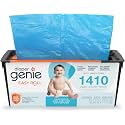 Diaper Genie Easy Roll Refill | 30 Bags Per Refill | Holds Up to 1410 Newborn Diapers-| Odor Control-| Diaper Pail-Refill Bags-| Fits-Diaper Genie Signature &amp; Platinum Pails,(Pack of 6)