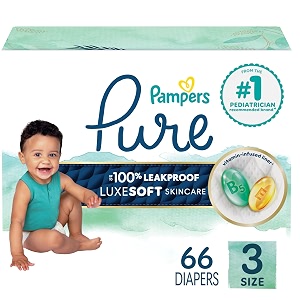 Diapers Size 3 66 Count - Pampers
