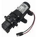 Diaphragm Pump, Polypropylene, Santoprene(R), 12VDC, 1.0 GPM
