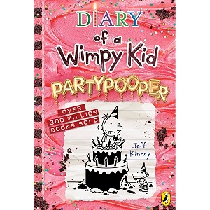 diary of a wimpy kid partypooper  hilarious 20th book in jeff kinneys 1 international bestseller series filled with birthday chaos laugh-out-loud  bestselling diary of a wimpy kid series
