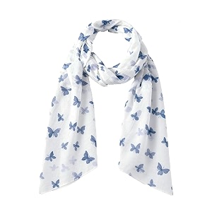 diarylook women39s soft and skin-friendly lightweight and robust butterfly scarf with elegant design and beautiful patterns made from 100 viscose