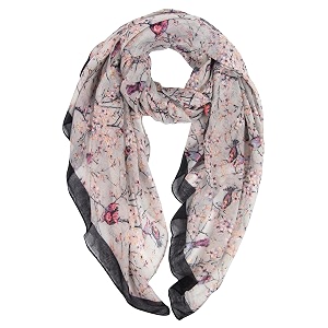 diarylook women39s soft and skin-friendly lightweight and robust butterfly scarf with elegant design and beautiful patterns made from 100 viscose
