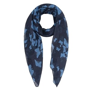 diarylook women39s soft and skin-friendly lightweight and robust butterfly scarf with elegant design and beautiful patterns made from 100 viscose