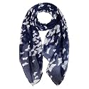 DiaryLook Women's Soft and Skin-friendly, Lightweight and Robust Butterfly Scarf with Elegant Design and Beautiful Patterns Made from 100% Viscose