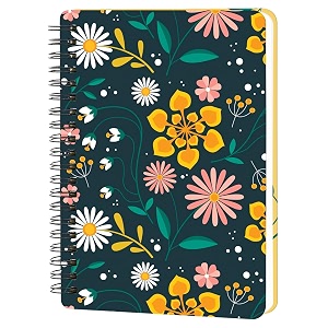 spiral bound notebook diary a5 size 160 pages d261