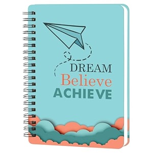 spiral bound notebook diary a5 size 160 pages d259