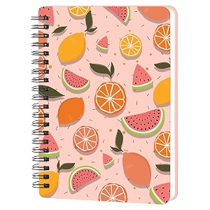spiral bound notebook diary a5 size 160 pages d267