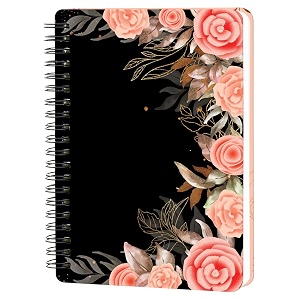 spiral bound notebook diary a5 size 160 pages d257
