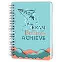 Spiral Bound Notebook Diary, A5 Size, 160 Pages (D259)