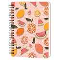 Spiral Bound Notebook Diary, A5 Size, 160 Pages (D267)