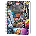 Spiral Bound Notebook Diary, A5 Size, 160 Pages (D264)
