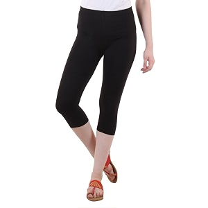 DIAZ Women Cotton Stretchable Capri Slim