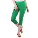 DIAZ Women Cotton Stretchable Capri SlimRegular