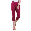 DIAZ Women Cotton Stretchable Capri SlimRegular