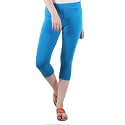 DIAZ Women Cotton Stretchable Capri SlimRegular