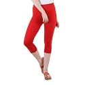 DIAZ Women Cotton Stretchable Capri SlimRegular