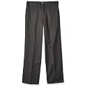 Dickies Boy's Flexwaist Flat Front Straight Leg School Uniform Pants – Adjustable Uniform Trousers for Schoolwear