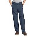 Dickies Boy's Flexwaist Flat Front Straight Leg School Uniform Pants – Adjustable Uniform Trousers for Schoolwear