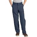 Dickies Boy's Flexwaist Flat Front Straight Leg School Uniform Pants – Adjustable Uniform Trousers for Schoolwear