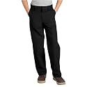 Dickies Boy's Flexwaist Flat Front Straight Leg School Uniform Pants – Adjustable Uniform Trousers for Schoolwear