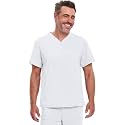 Dickies EDS Essentials Scrubs for Men V-Neck 360° Stretch Medical Scrub Top