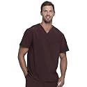 Dickies EDS Essentials Scrubs for Men V-Neck 360° Stretch Medical Scrub Top