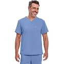 Dickies EDS Essentials Scrubs for Men V-Neck 360° Stretch Medical Scrub Top