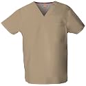 Dickies EDS Signature Scrubs for Women and Scrubs for Men, Unisex One Pocket V-Neck Top in Soft Brushed Poplin 83706