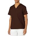 Dickies EDS Signature Scrubs for Women and Scrubs for Men, Unisex One Pocket V-Neck Top in Soft Brushed Poplin 83706