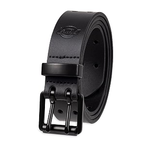 Dickies Mens 35mm Genuine Leather Belt