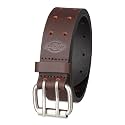 Dickies Men39s 35mm Genuine Leather Belt Black42
