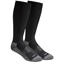 Dickies Men's Light Compression Comfort Over-The-Calf Socks, Available in M-XXL (2, 4, 6 Pairs)