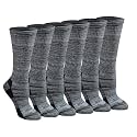 Dickies Women's Dri-Tech Fashion Moisture Control Crew Socks (6, 12 Pairs)