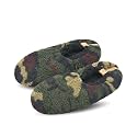 DICUIRD Men’s Fuzzy Sherpa Lined Slipper Socks Non-Skid Gripper Soft Sole