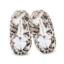DICUIRD Womens Fleece Slipper Socks Non-Slip Grippers Indoor Slippers