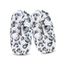 DICUIRD Womens Fleece Slipper Socks Non-Slip Grippers Indoor Slippers