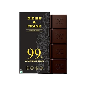 didier amp frank 99 ultimate dark chocolate 80g no added sugar keto
