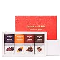 Didier &amp; Frank Luxury Assorted Chocolate Gift Box | Rakhi Gift Pack | Premium Assorted Chocolates | 4 x 40g Bars (160g Total) | Festive Chocolate Gift
