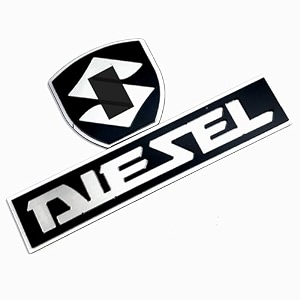 diesel sticker for car fuel tank