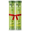 SMART PACK of 2 | DIET GEAR 0 Sugar, 0 Caffeine Electrolyte Drink Mix | Green Apple | 10L/40 Glasses of 7 Clean Electrolytes | Instant Daily Hydration for Gym, Heat &amp; Hustle | No BS: No Maltodextrin, No Sucralose, No Arti