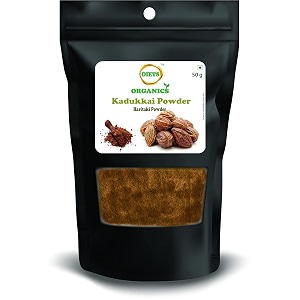 diets organics kadukkai powder -50 g 2 haritakiterminalia chebula powder-50gms