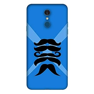different mustaches hard printed designer case for lg q7 lg q7 plus lg q7 back cover mrr1481