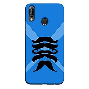 different mustaches hard printed designer case for huawei p20 lite back cover mrr1481