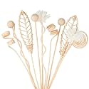 Diffuser Stick, Reed Diffuser, 12Pcs 10Inch Reed Diffuser Sticks - Fragrance Replacement Rattan Sticks for Essential Oils & Perfumes - Decorative Aromatherapy Sticks for Home Office Car