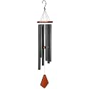 DigaNT Tuned Wind Chime Premiere Grande Series Black 42 Inches Positive Vibrations &amp; Energy