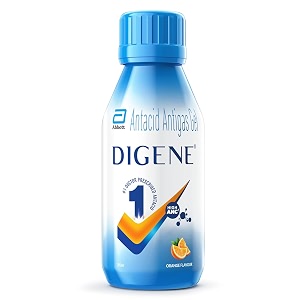 digene orange - bottle of 200 ml anitgas gel