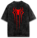 DIGI DRAPE Superhero Washed Men Round Neck
